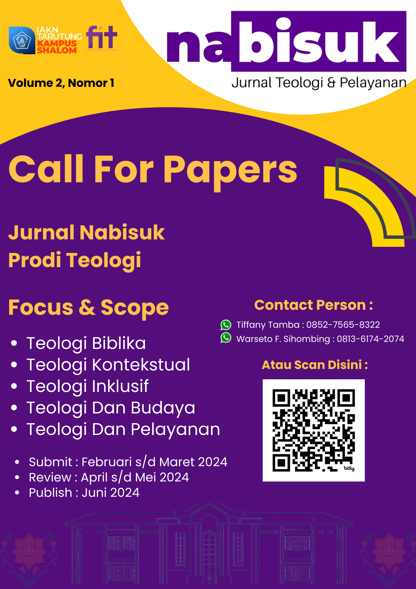 Launching Jurnal Nabisuk Prodi Teologi